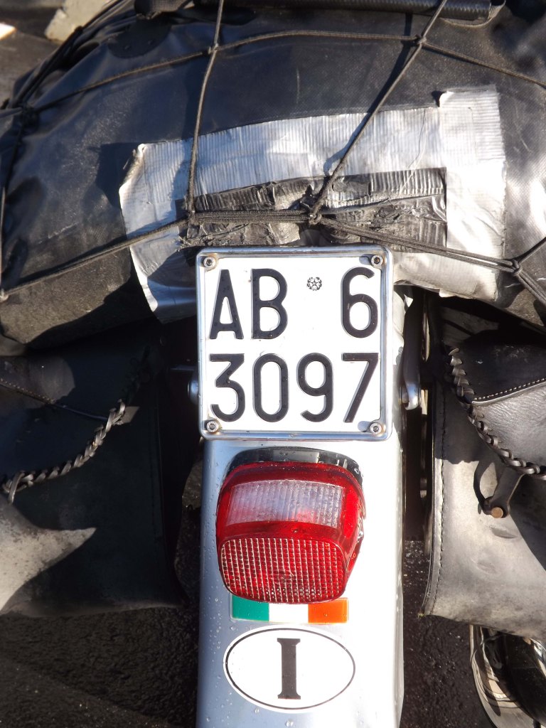 Italian Plate and sticker