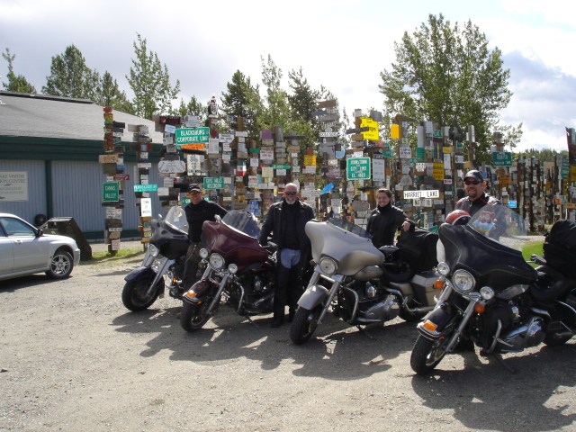 On the road for the 105th anniversary in 2008
