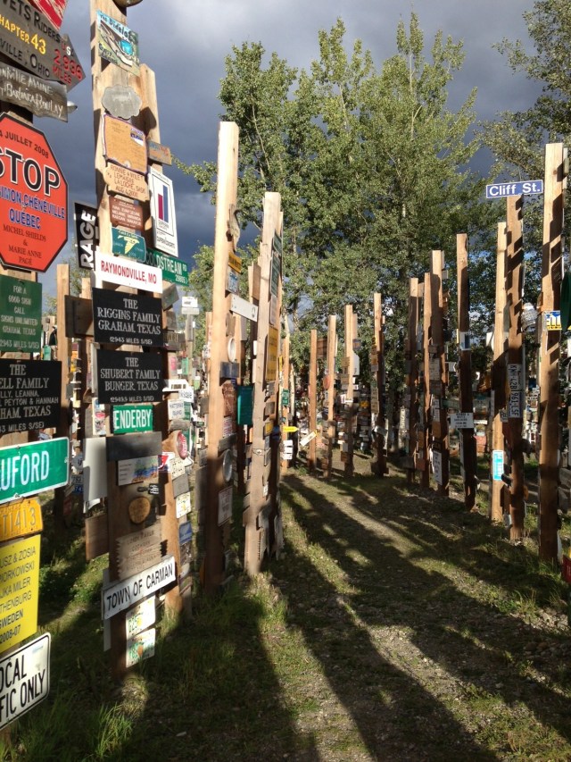 It would take days to see all these signs