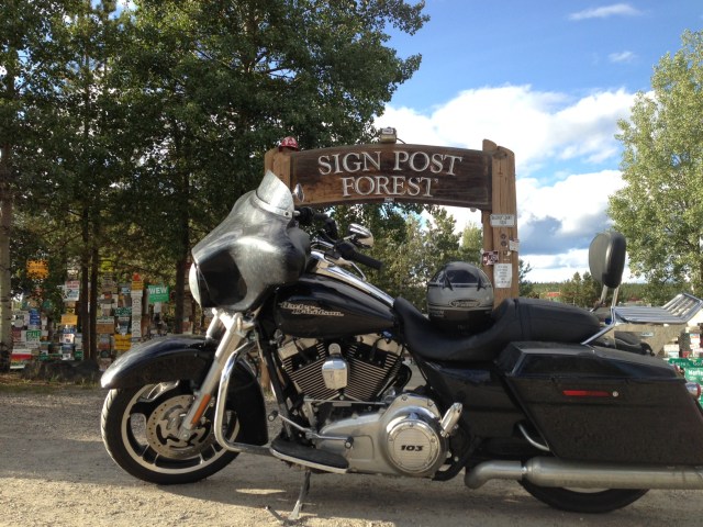 Sign Post Forest Watson Lake 
