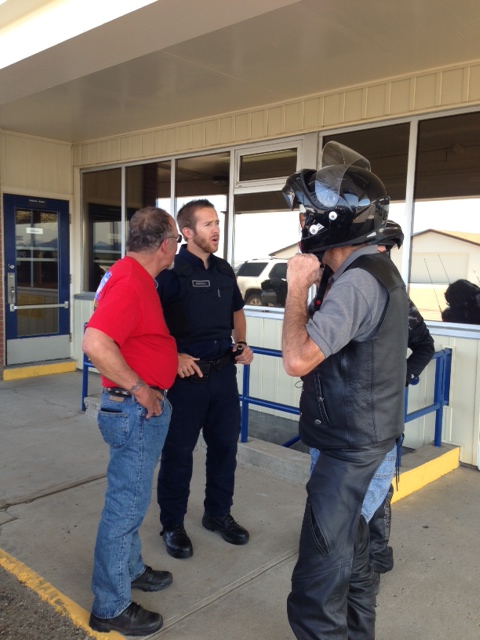 This is the Canadian schmuck who told us we couldn't park in the shade