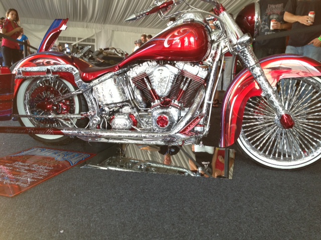 AMD bike show...look closely at all the detail in the chrome!